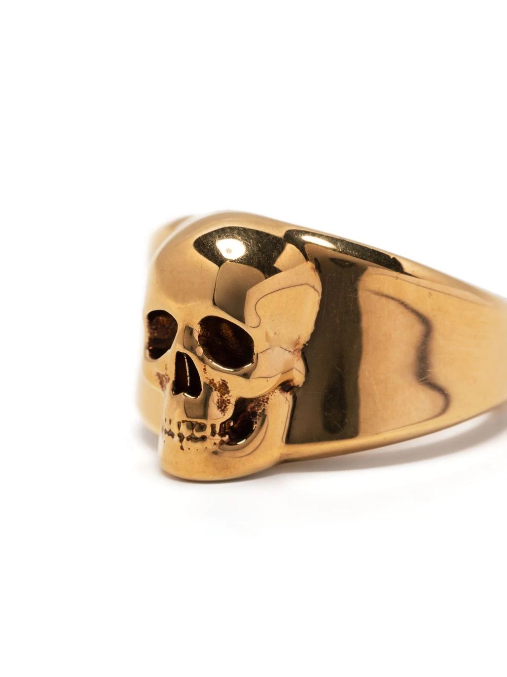 Alexander mcqueen deals gold ring